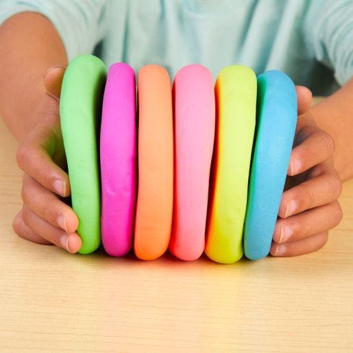 Colorations Wheat and Gluten Free Neon Dough Classroom Pack - Image 2