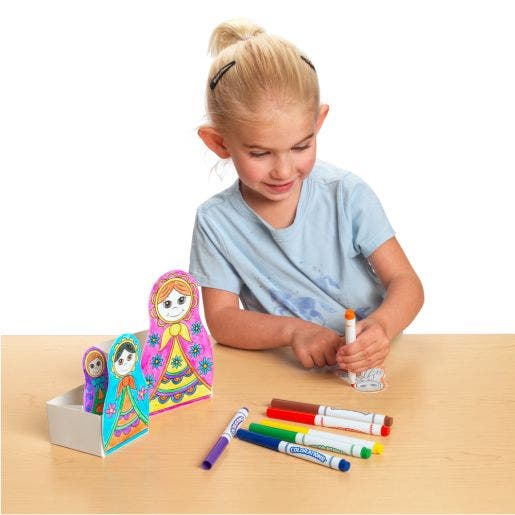 Colorations World Of Art Nesting Dolls - Image 3
