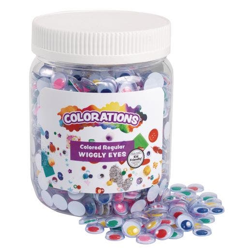 Colored Wiggly Eyes 1000 Pieces - Image 3