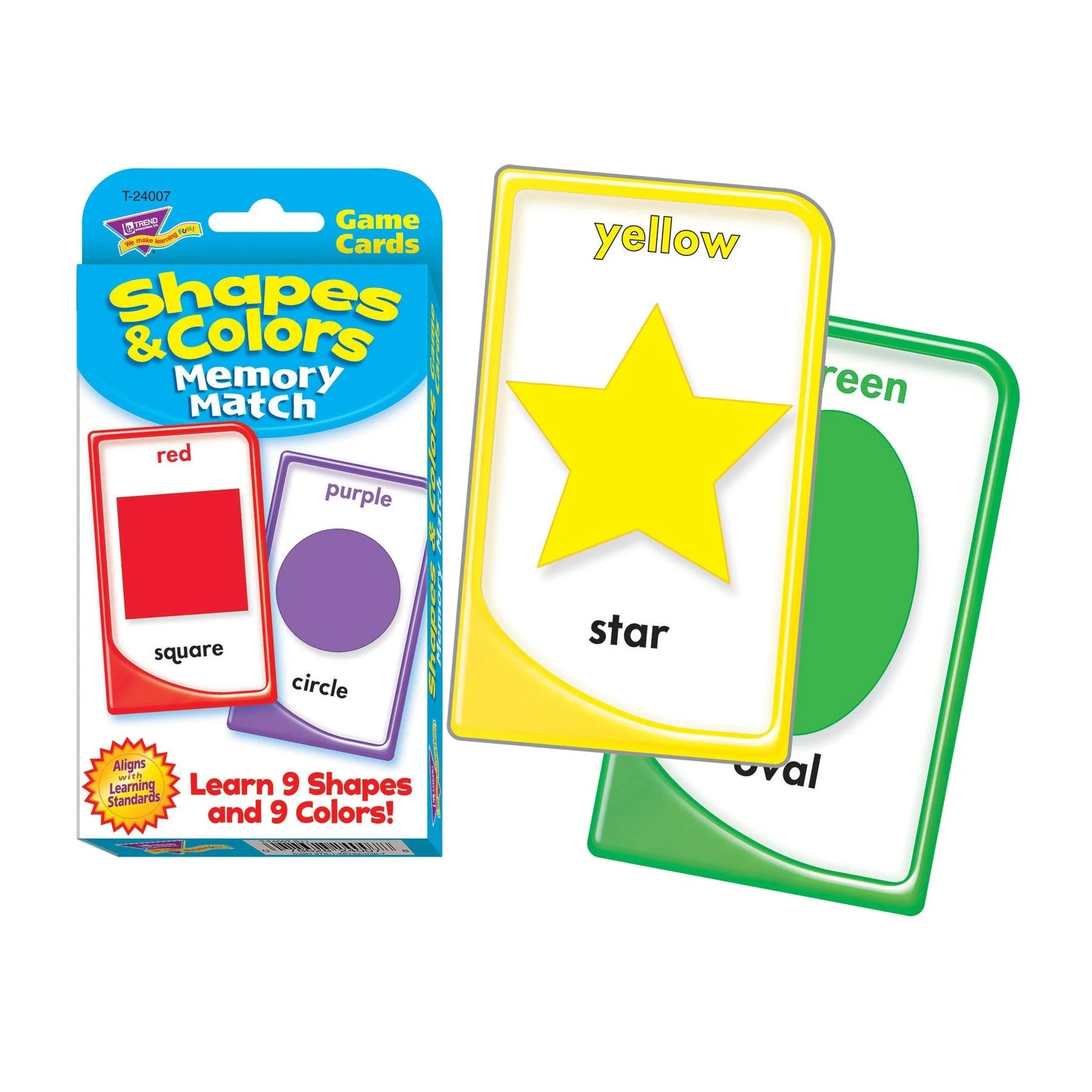 Colours & Shapes Memory Match Challenge Cards - Image 2