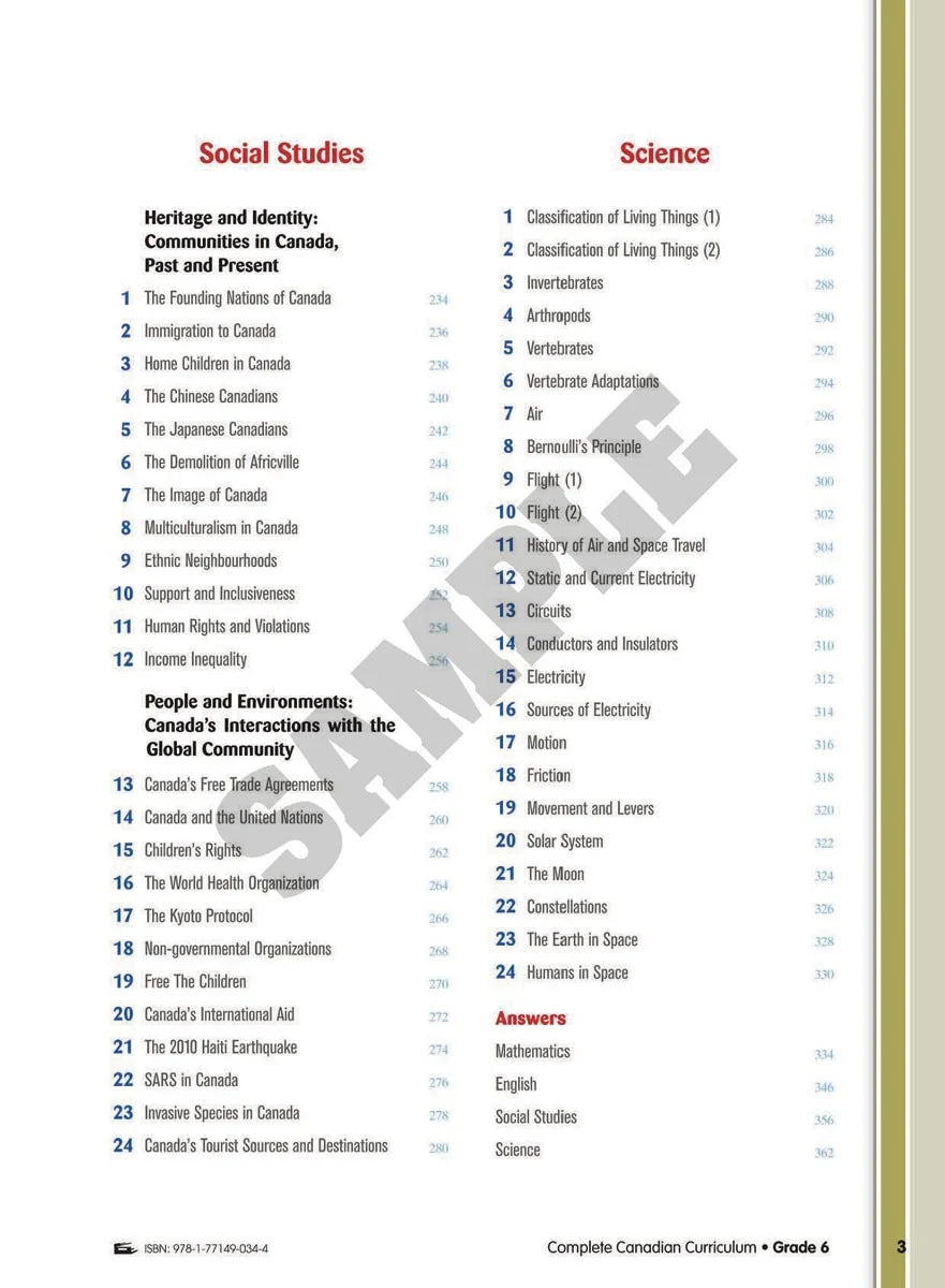 Complete Canadian Curriculum - Image 15