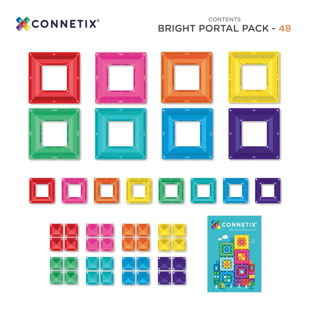 Connetix Bright Portal Pack 48 pc - Image 5