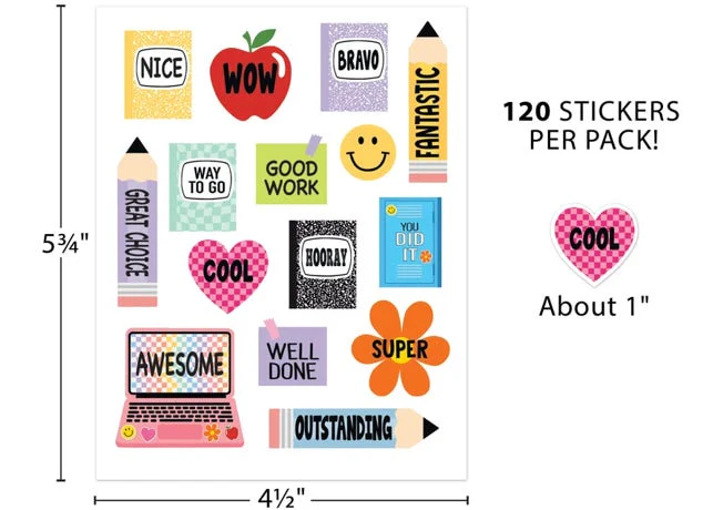 Cool for School Stickers - Image 2