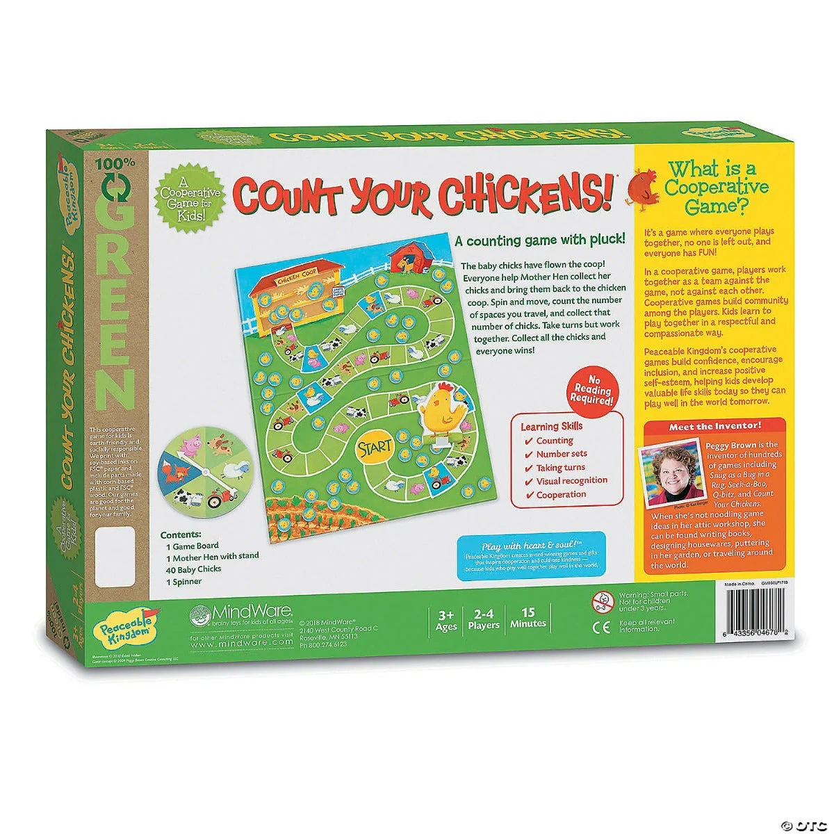 Count Your Chickens Cooperative Game by Peaceable Kingdom - Image 5