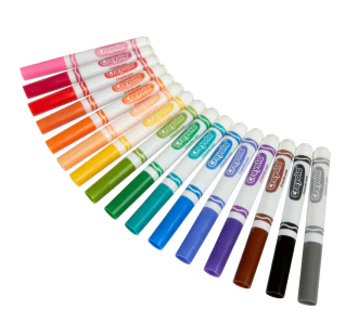 Crayola Non Wash Markers Broad Line Classpack 256 ct - Image 2