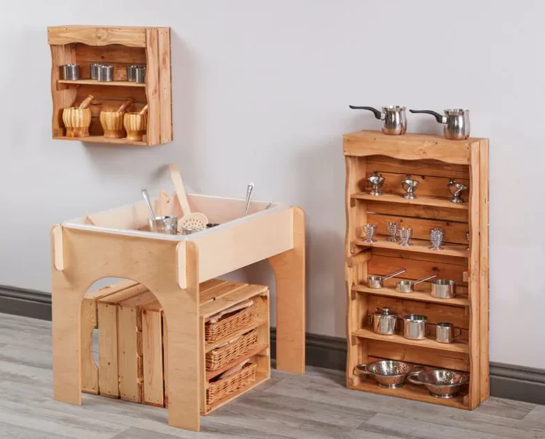 Curiosity Farm House Dresser Slim & Wall Unit - Image 2