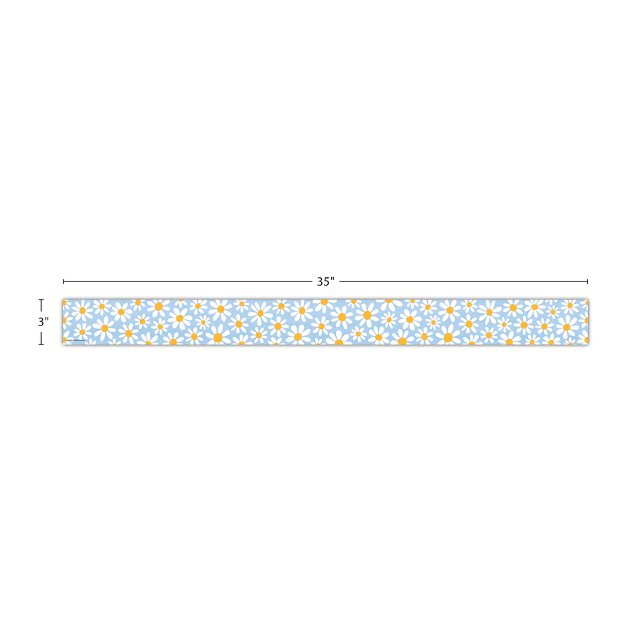 Daisies Straight Border Trim - Image 3