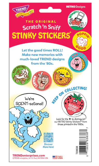 Data Way Computer scent Retro Scratch n Sniff Stinky Stickers 24 ct - Image 4