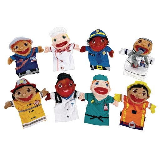 Deluxe Career Puppets Set of 8 - Image 2