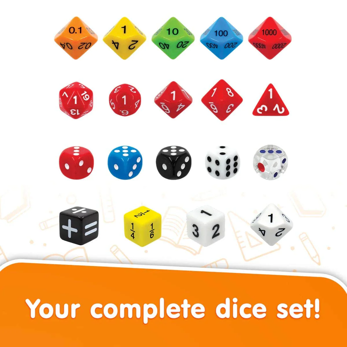 Dice Multi-pack 150 pcs - Image 2
