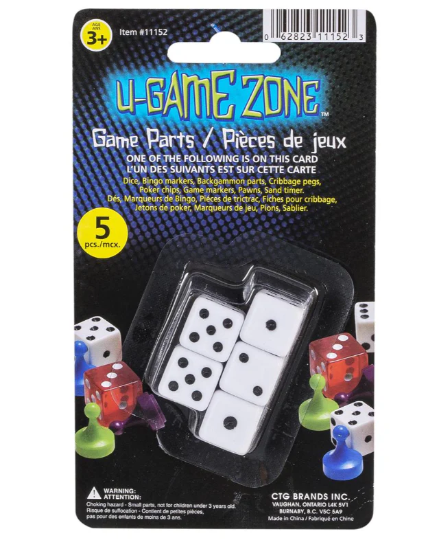 Dice Set 5 pcs - Image 3