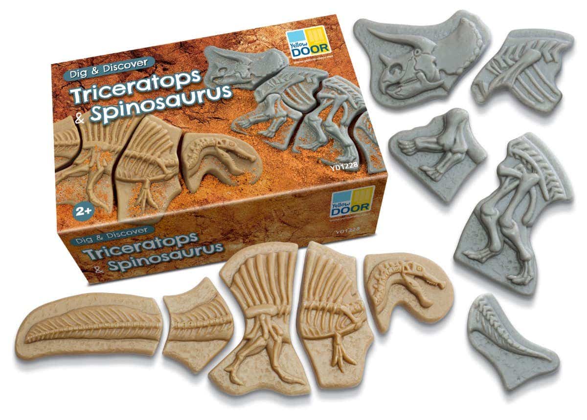 Dig and Discover Triceratops & Spinosaurus