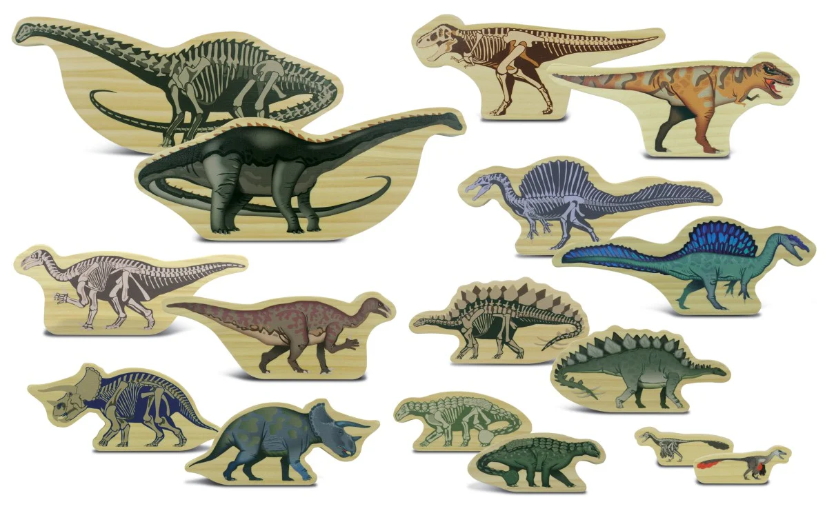 Dinosaur Wooden Characters - Image 6