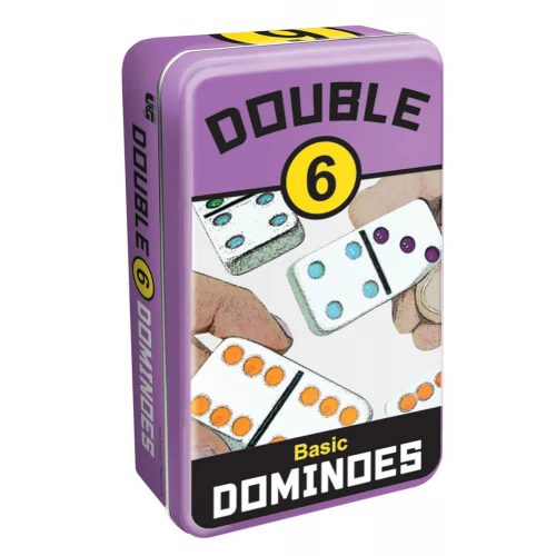 Dominoes Double 6 Color Dots