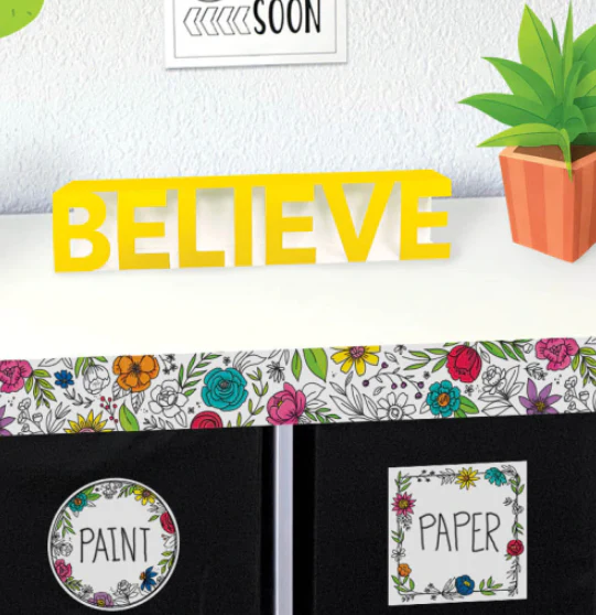 Doodly Blooms 6 Designer Cut Outs - Image 5