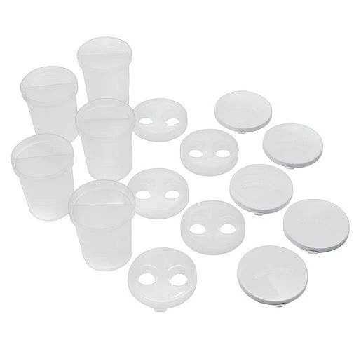 Double Dip Divided Paint Cups-Set Of 5 - Image 2