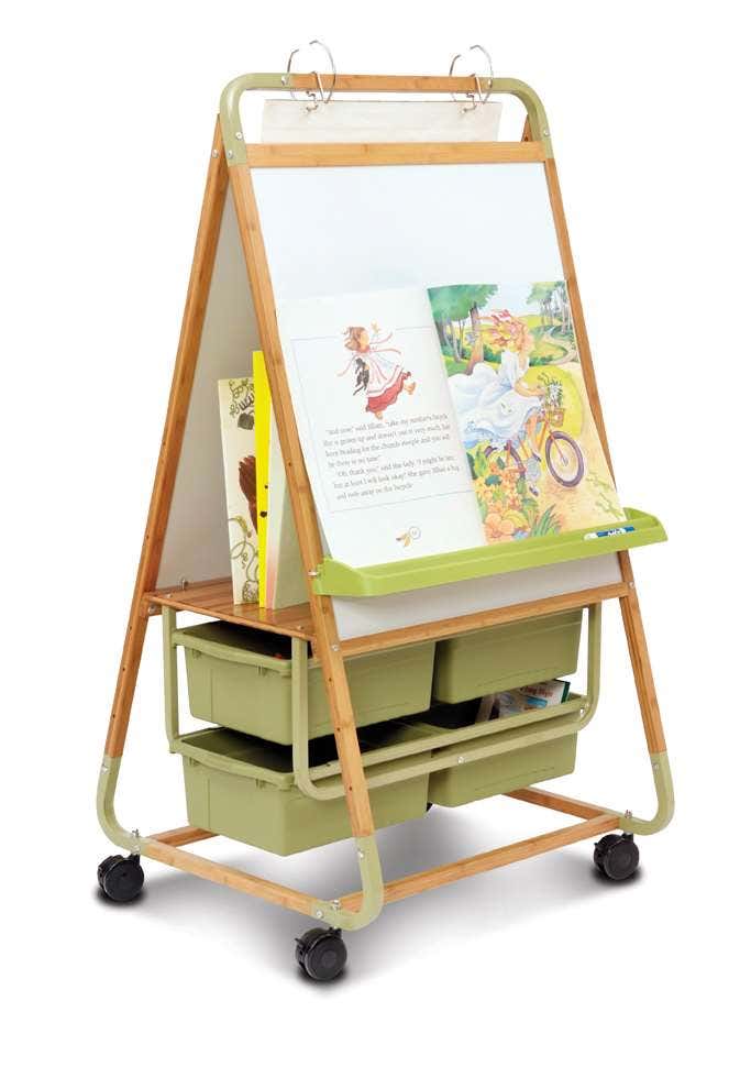 Double Sided Bamboo Teaching Easel - Image 13