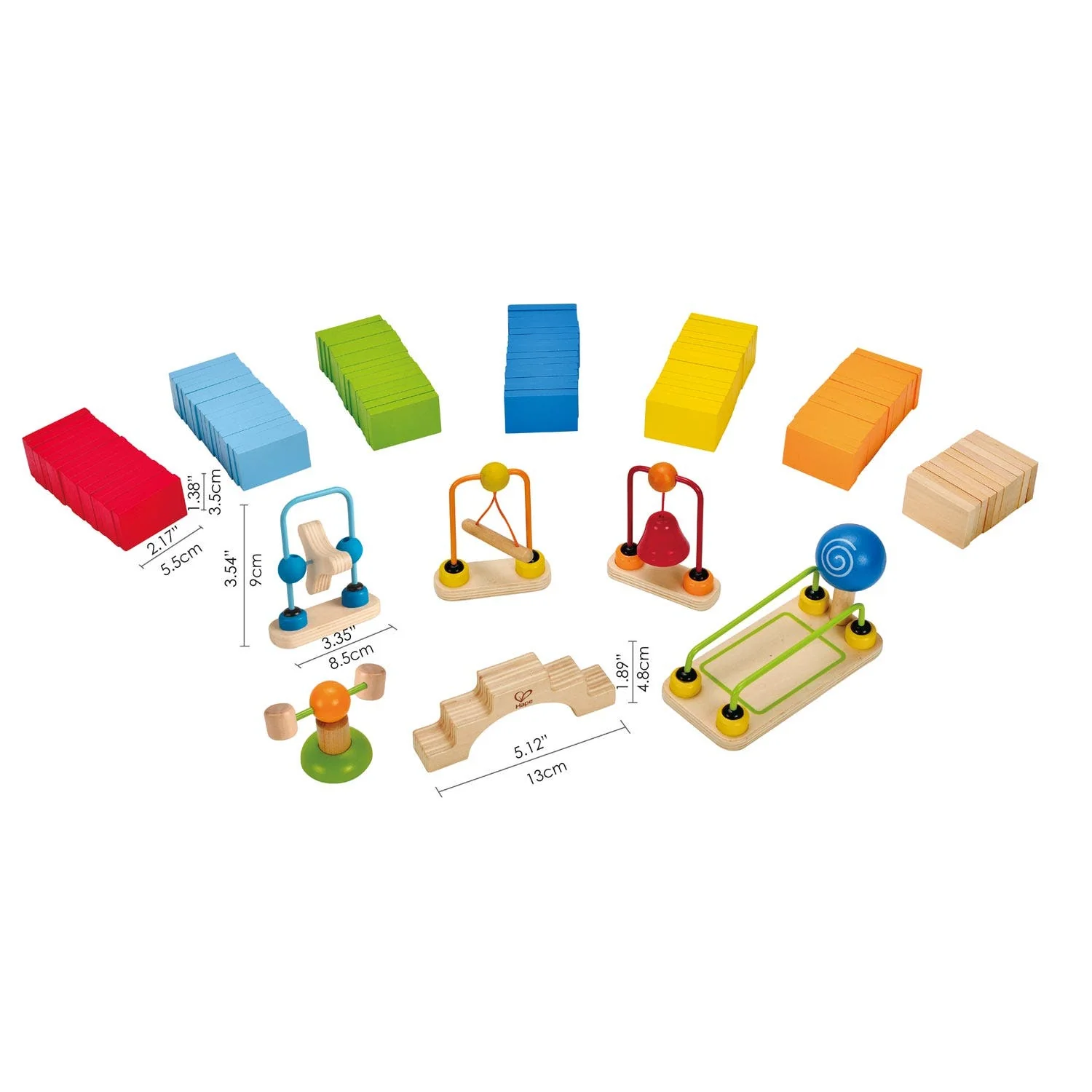 Dynamo Dominoes by Hape - Image 3
