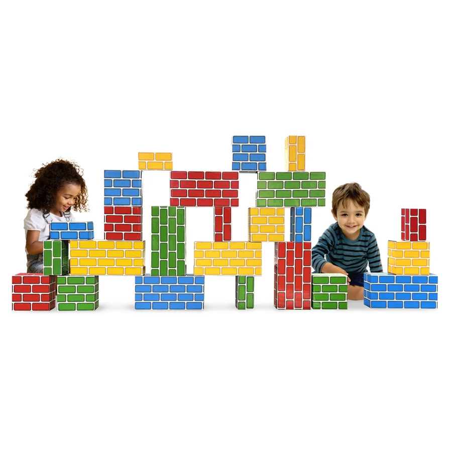 Easy-Stack Cardboard Blocks (24 Piece Set) - Image 3