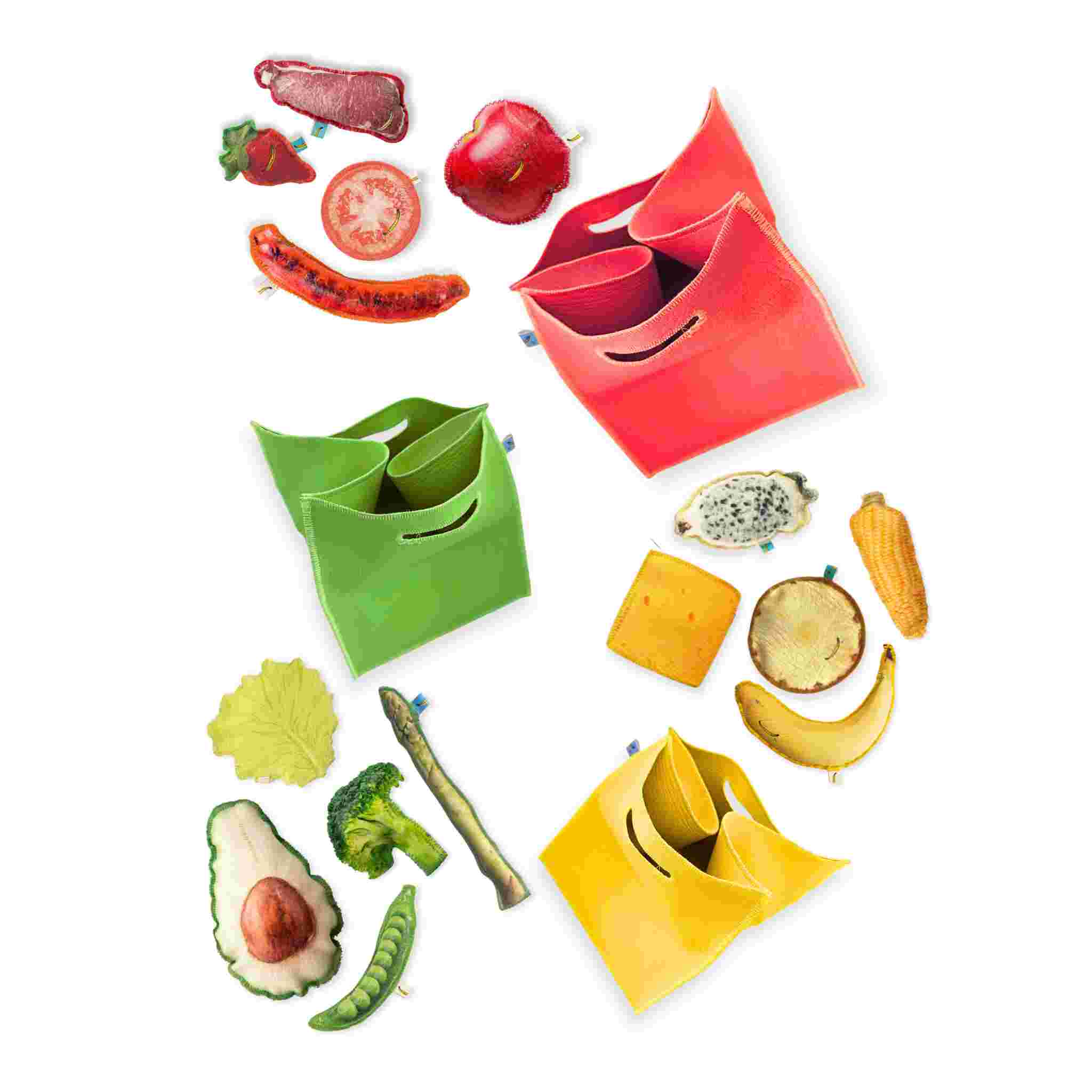 Eat Your Colors Basic Green Yellow and Red