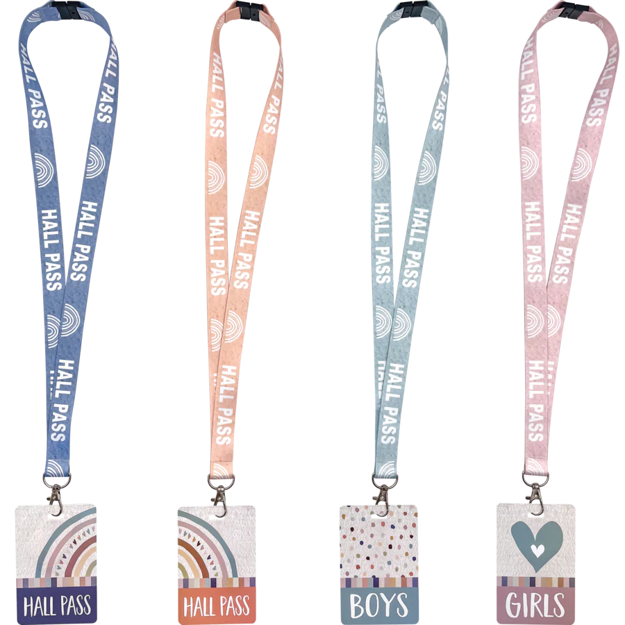 Everyone is Welcome Hall Pass Lanyards - Image 2