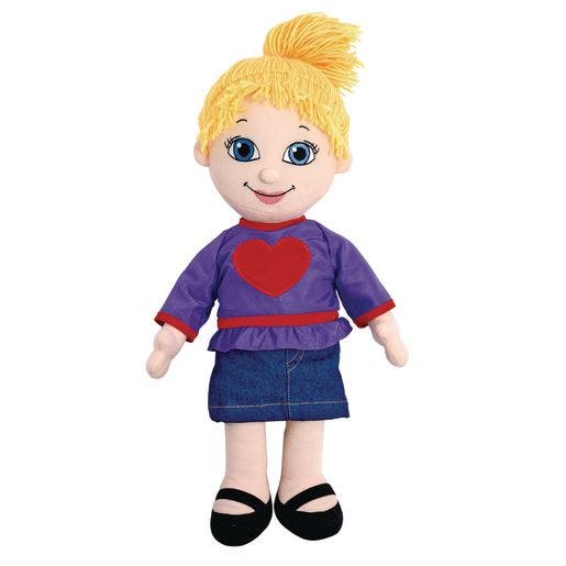 Excellerations Cuddle Buddy Caucasian Girl