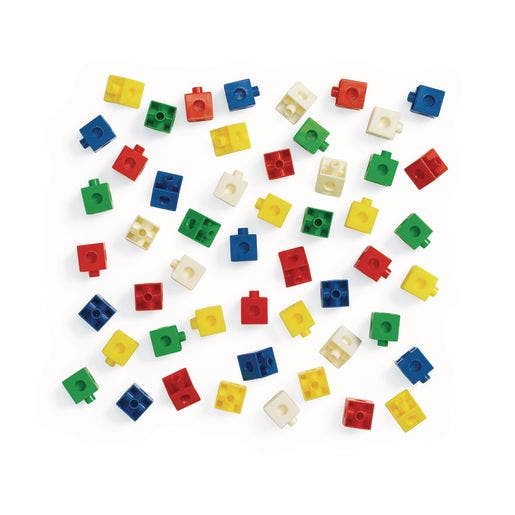 Excellerations Linking Cubes and Triangles set of 360 - Image 3