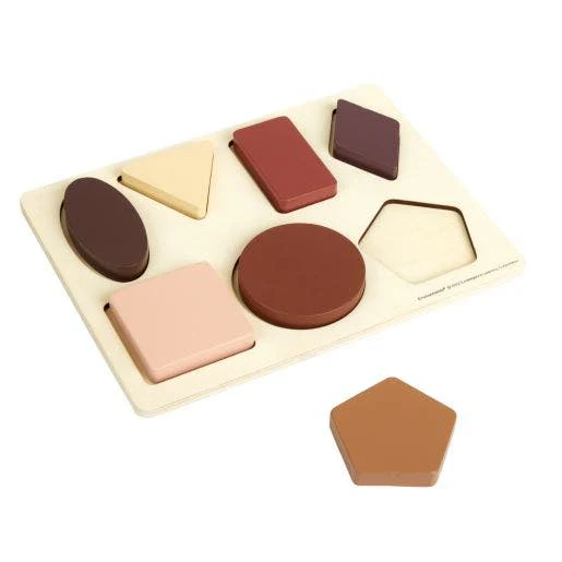 Excellerations Natural Chunky Puzzles Shapes