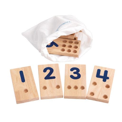 Excellerations Peg Number Board Set of 10 - Image 2