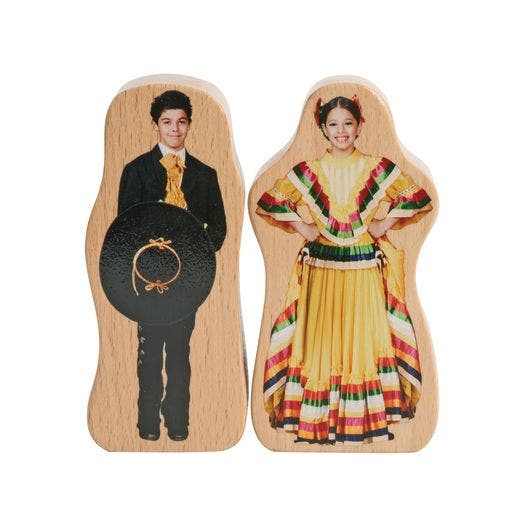 Excellerations Photo Block Multicultural Play People Set of - Image 4