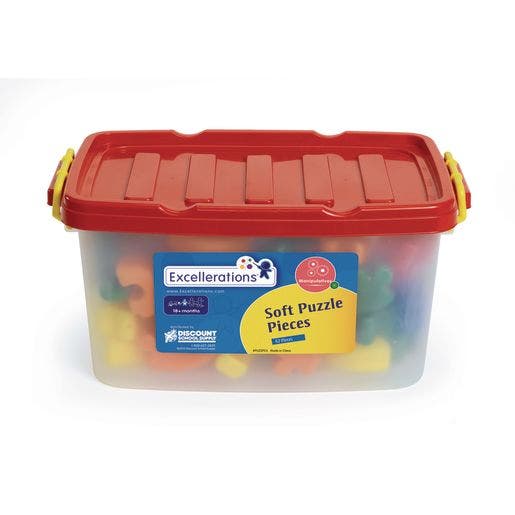 Excellerations Soft Puzzle Pieces 62 pieces - Image 4