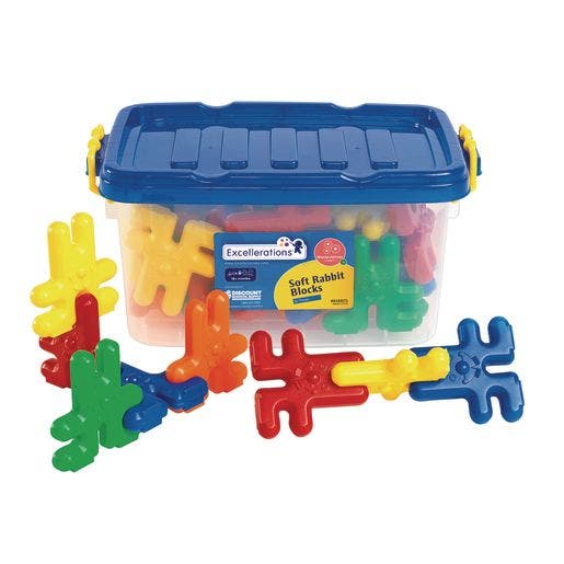 Excellerations Soft Rabbit Blocks 36 pieces - Image 4