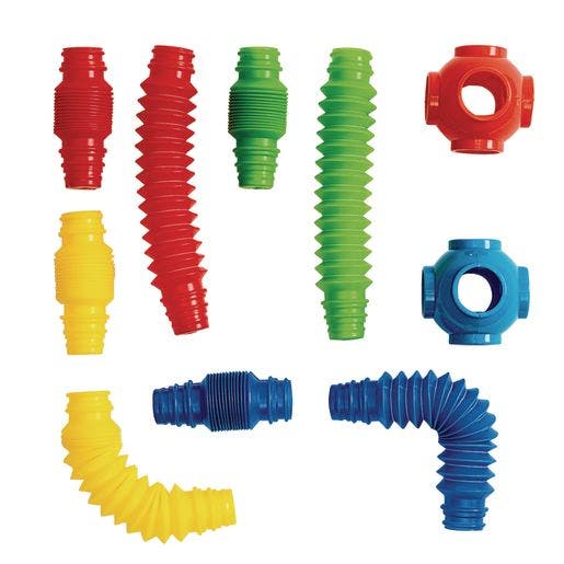Excellerations Stretchy Tubes and Connectors - 60 Pieces - Image 2