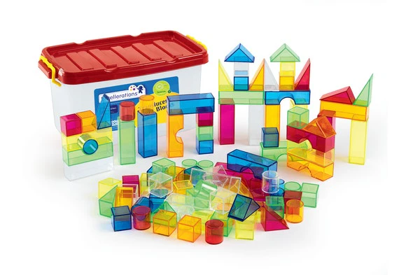 Excellerations Translucent Light Blocks Set of 100 - Image 5