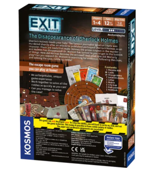 EXIT The Game The Disappearance of Sherlock Holmes - Image 2