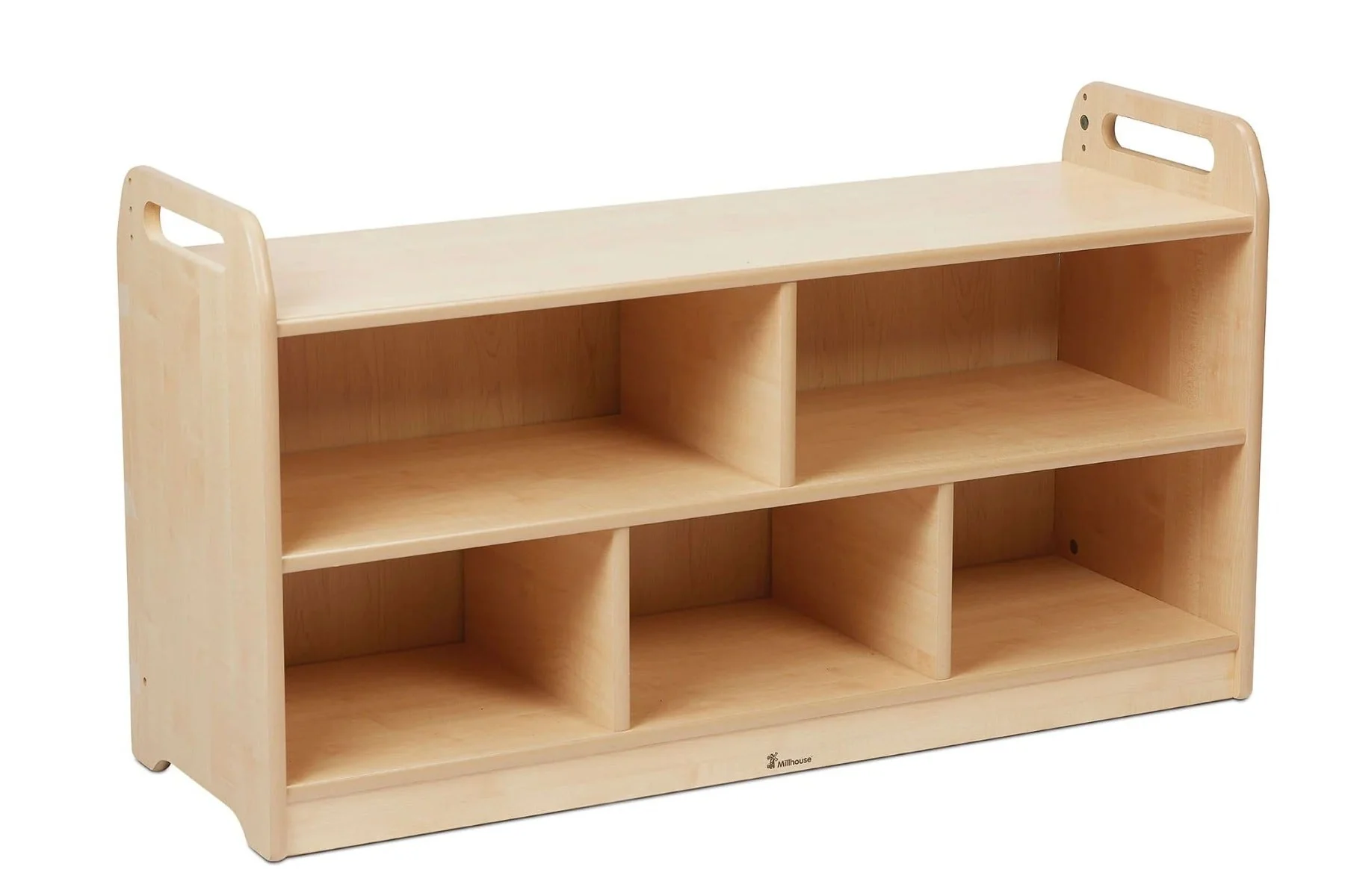 Extra Wide Open Storage Unit with Back