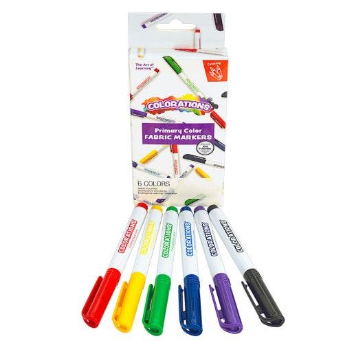 Fabric Markers 6 Colors