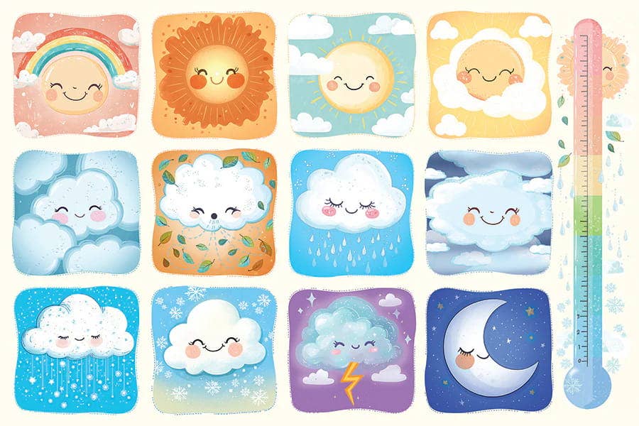 Fair Weather 35 pc Floor Puzzle
