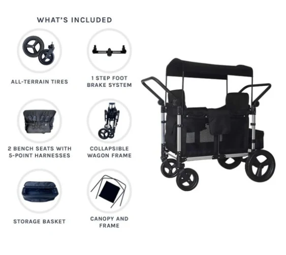 Famileasy Collapsible Stroller Wagon - Image 3