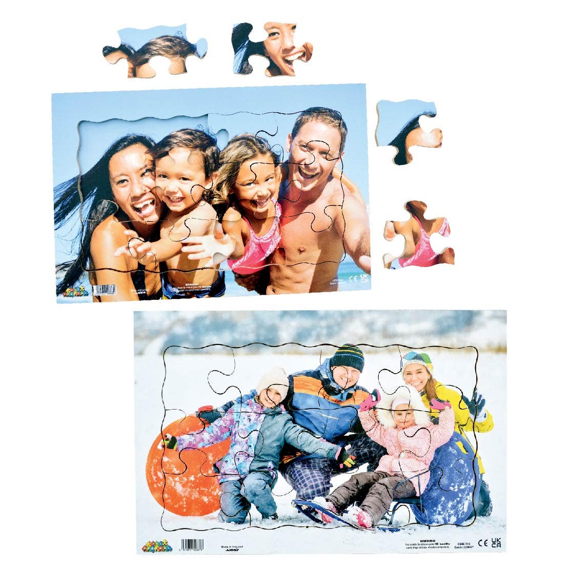 Family Outings Set of 10 Wooden Puzzles - Image 2