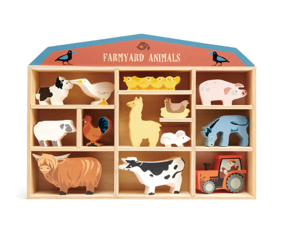 Farmyard Animals Set of 13