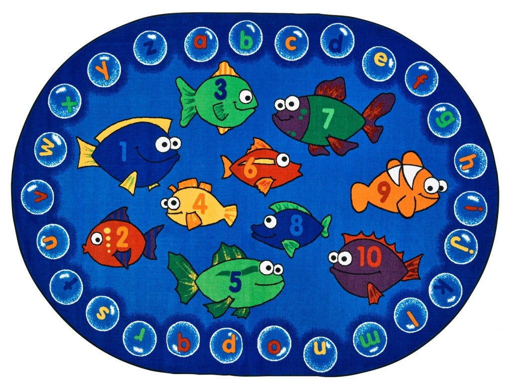 Fishing for Literacy Carpet
