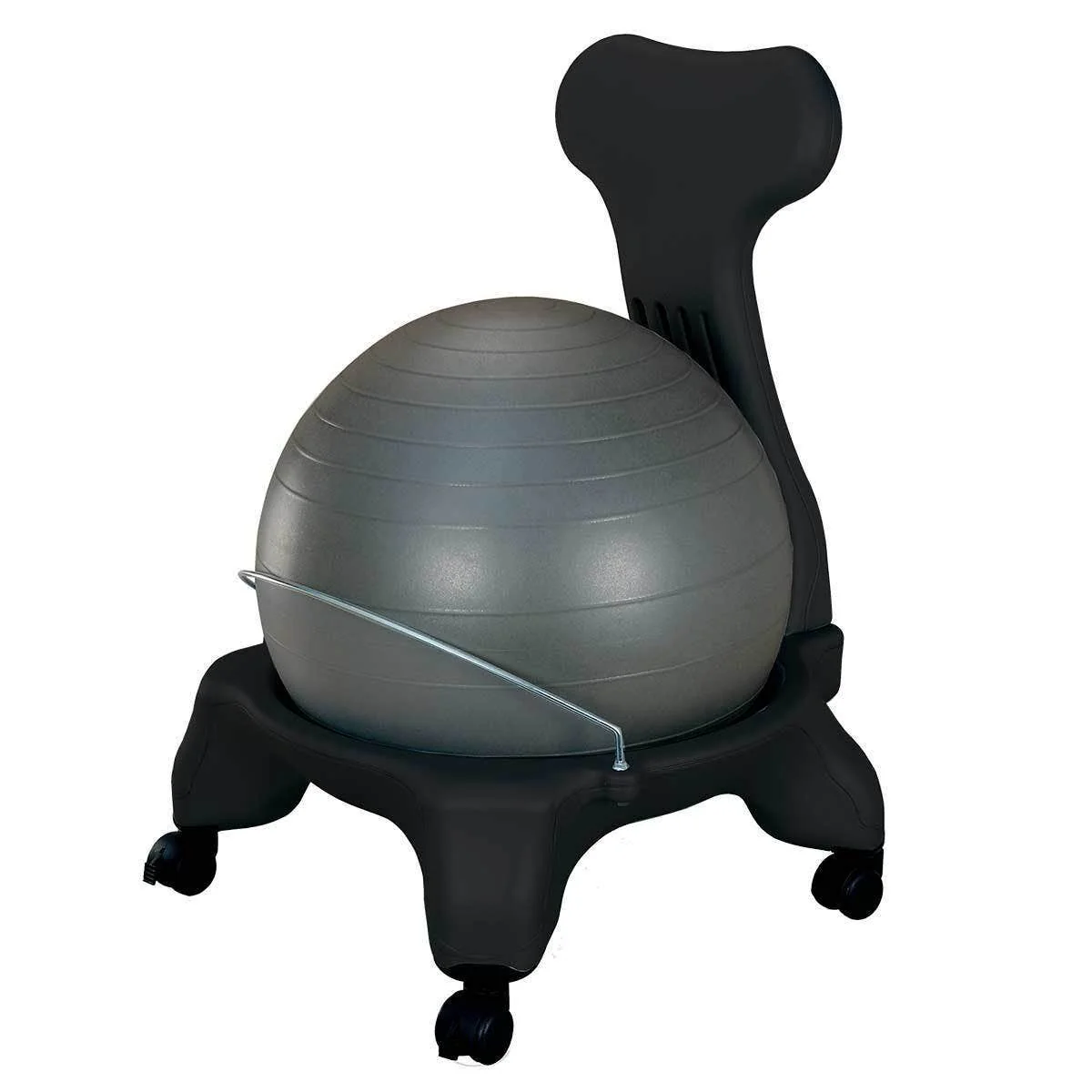 Fit Ball Chair with Back Support 55cm ball