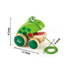 Frog Pull Along by Hape - Image 4
