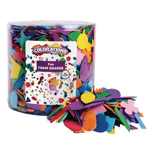 Fun Foam Shapes In A Bucket 1/2 Lbs - Image 4