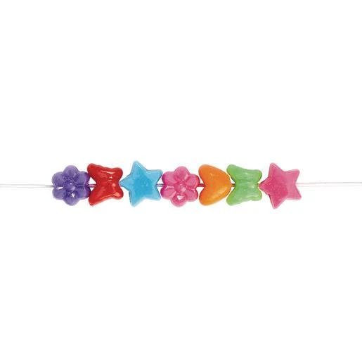 Fun Shapes Pony Beads 1Lb - Image 3