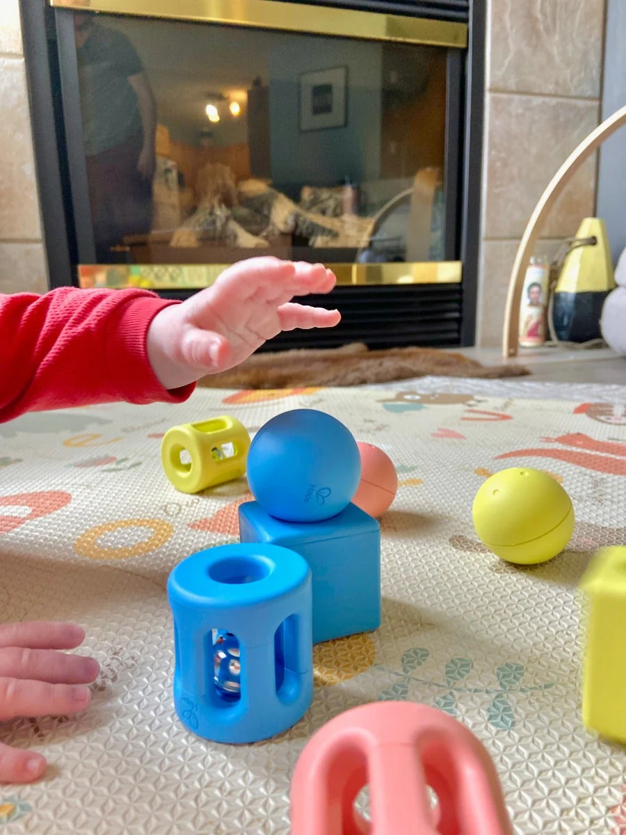 Geometric Rattle Trio by Hape - Image 6