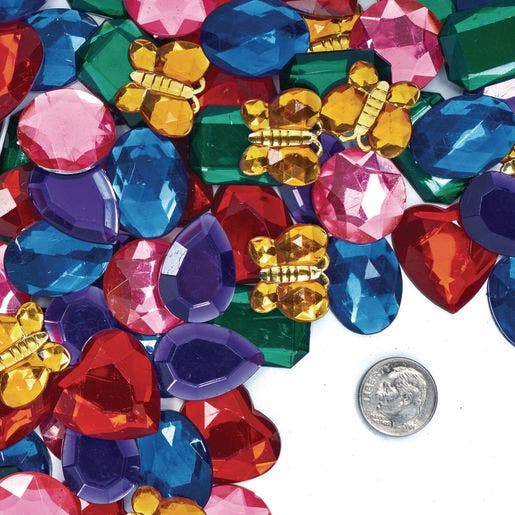 Giant Glittering Rhinestones 1 Lb - Image 3