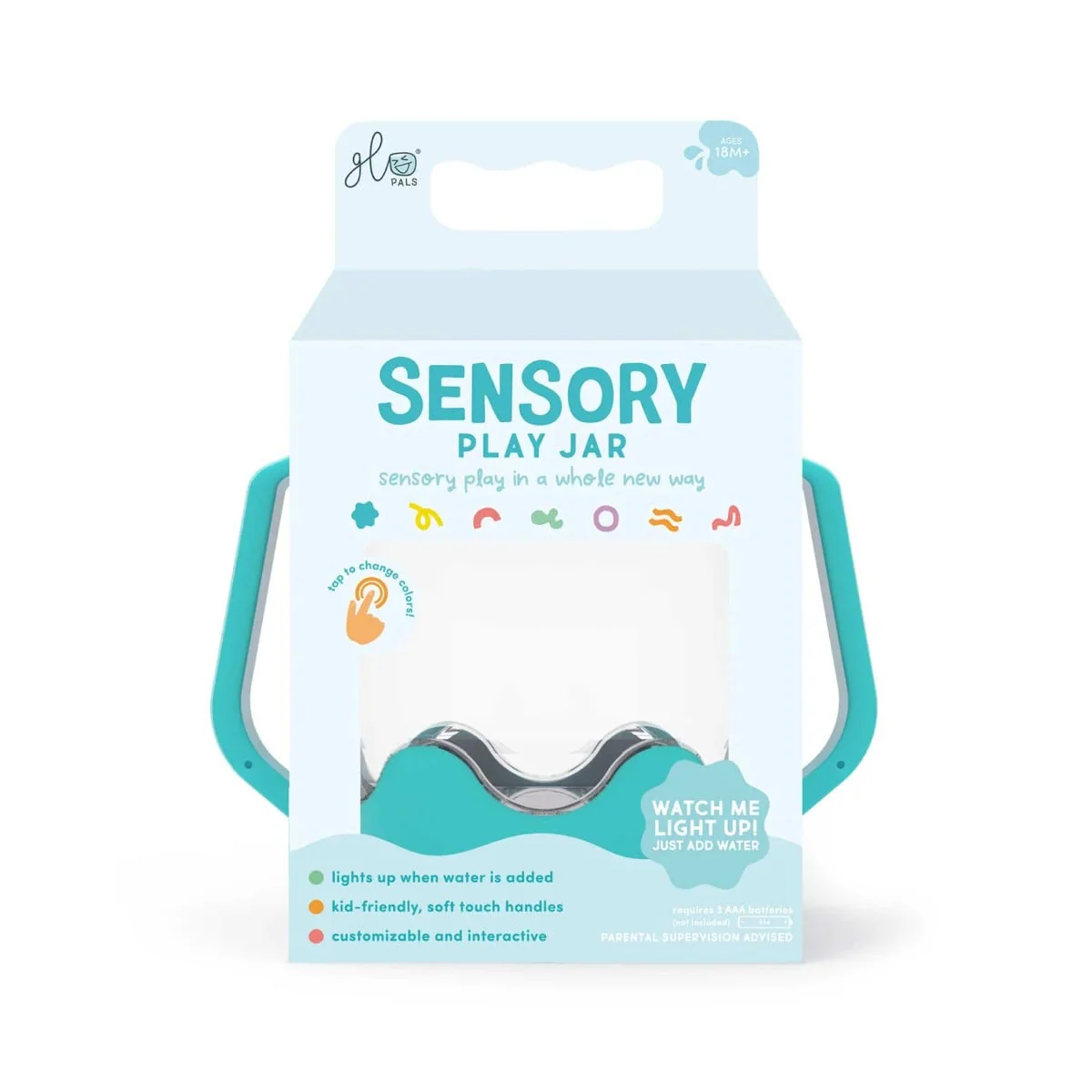 Glo Pals Sensory Play Jar