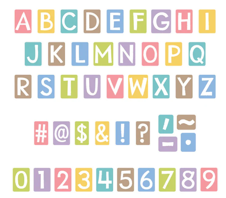 Good to Grow Garden Path 4in Tiles Uppercase Ready Letters - Image 4